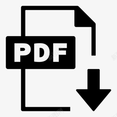 pdf文件格式网络工作移动工作图标图标