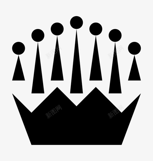 皇冠投票和奖励材料标图标svg_新图网 https://ixintu.com 投票和奖励材料设计图标 皇冠