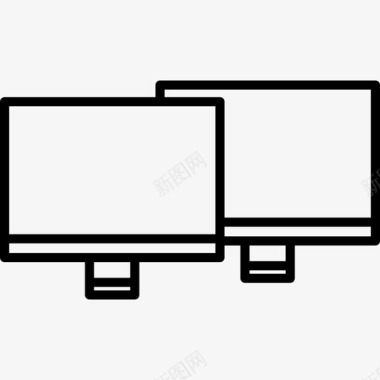 电脑监视器seopack图标图标