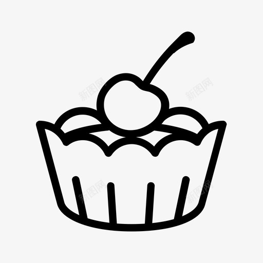 馅饼苹果蛋糕图标svg_新图网 https://ixintu.com 图像 水果 甜味 苹果 蛋糕 馅饼