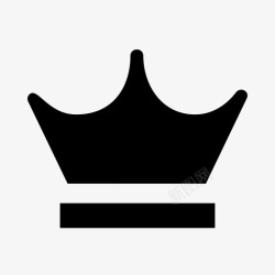 标志冰雪皇后皇冠皇后公主图标高清图片