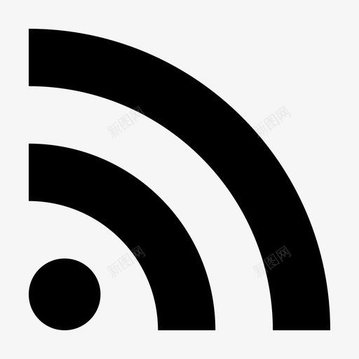 rss无线更新图标svg_新图网 https://ixintu.com rss 人 党 实现 政治议程 新闻源 无线 更新 流行图标集字形 社区 统一 订阅