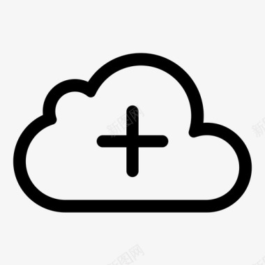 添加云存储软件图标图标