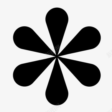 星号版式已售图标图标