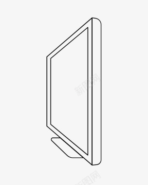 电视减法屏幕图标图标