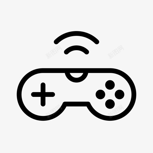 游戏板视频游戏技术图标svg_新图网 https://ixintu.com d盘 技术 按钮 控制器 无线 游戏板 电子 硬件 视频游戏 设备