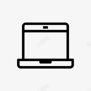 笔记本电脑屏幕pro图标图标