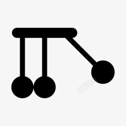 保持器钟摆滴答器太阳刻度盘图标高清图片