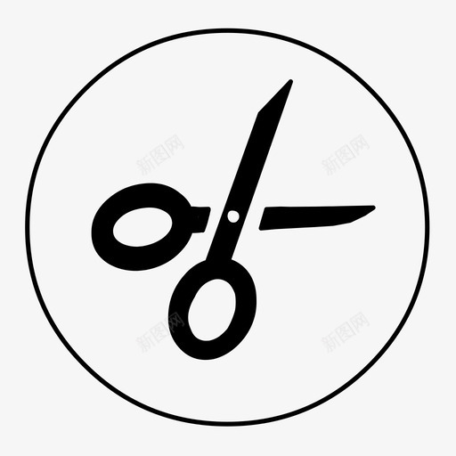 剪刀图标svg_新图网 https://ixintu.com 剪刀 剪刀logo