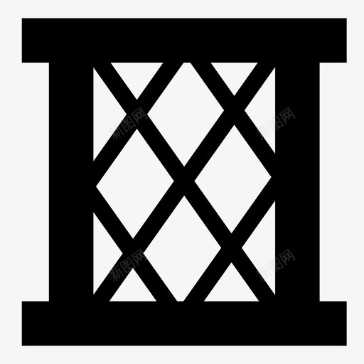 菱形窗教堂式维多利亚式图标svg_新图网 https://ixintu.com 华丽 教堂式 框架式 玻璃 窗式 维多利亚式 网格式 网状 菱形框式 菱形窗 菱形花窗