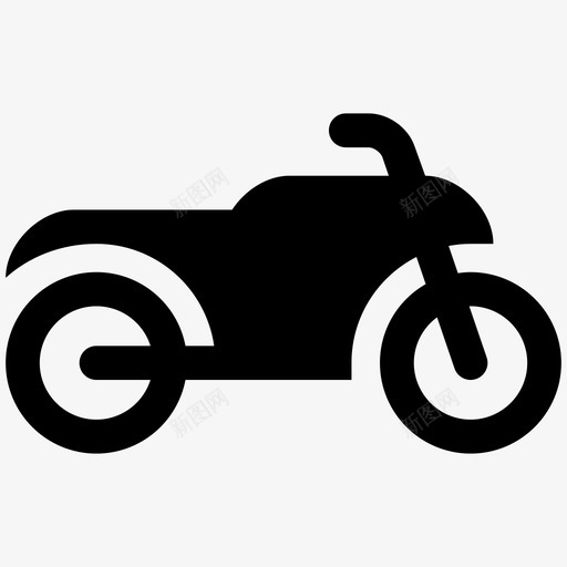 摩托车停车场齿轮图标svg_新图网 https://ixintu.com 两轮车 交通工具 停车场 摩托车 汽车 齿轮