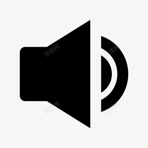 扬声器声音已售出图标svg_新图网 https://ixintu.com 保持 否 声音 已售出 扬声器 科技材料设计图标 粗体 金色 音量
