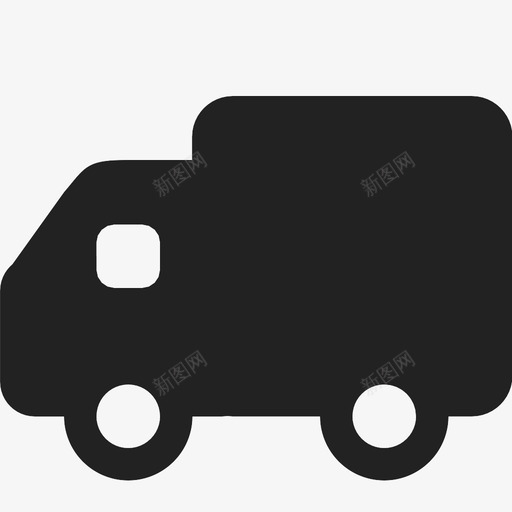 卡车货物承运人图标svg_新图网 https://ixintu.com 交货 卡车 承运人 柴油 电子商务基本图标 装运 货物 车辆 运输