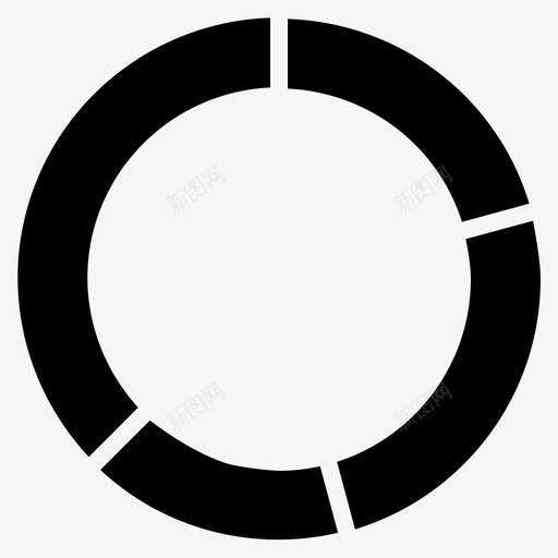 圆环图指示部件演示图标svg_新图网 https://ixintu.com 信息 信息图 信息图元素实体 元素 分析 圆环图 指示部件 数据 演示 简单易懂 饼图