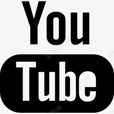 Youtube徽标基本配置图标图标