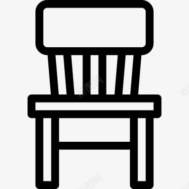 椅子桌子座位图标图标