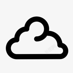 数字雨云备份数据图标高清图片