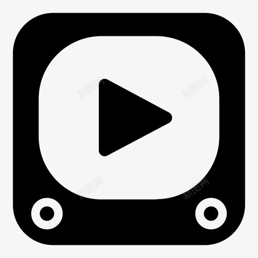 youtube网站图标svg_新图网 https://ixintu.com youtube网站