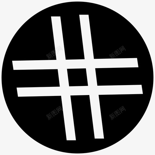 hashtaghashtagtwitter网格图标svg_新图网 https://ixintu.com hashtag hashtagtwitter网格