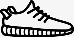 耐克拖鞋运动鞋教练运动图标高清图片