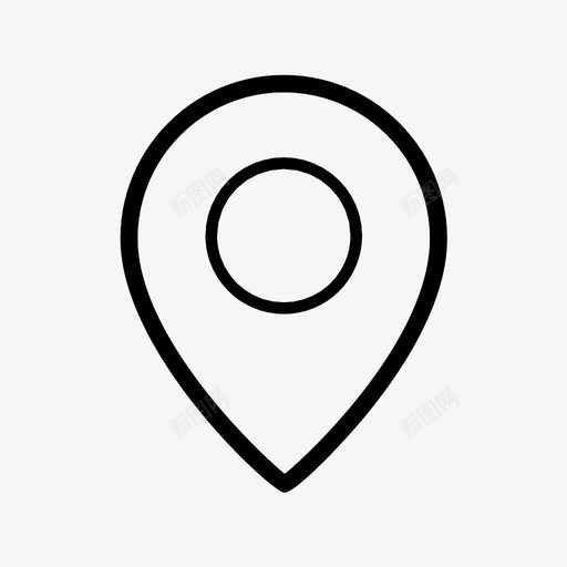 地图针材料标记图标svg_新图网 https://ixintu.com gps 位置 地图标记 地图针 展示件 指示器 文章 材料 标记 目的地