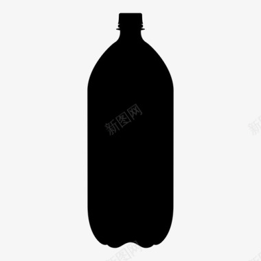 汽水瓶甘蔗容器图标图标
