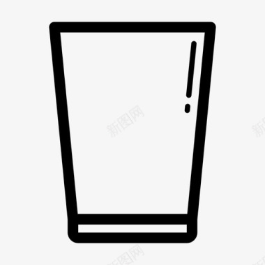 采购产品玻璃容器杯子图标图标