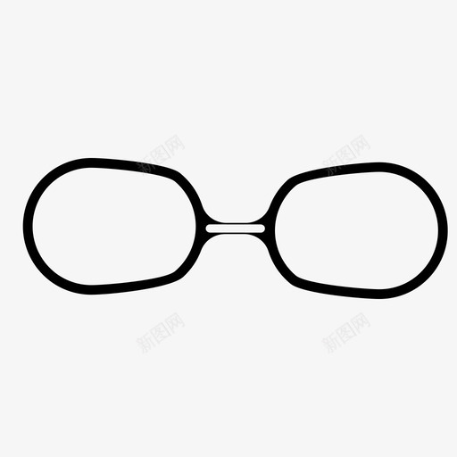 眼镜复古眼镜景观图标svg_新图网 https://ixintu.com 复古眼镜 景观 眼镜 矫正 视力 镜片