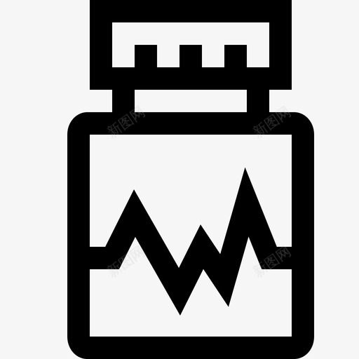 瓶子瓶盖心脏图标svg_新图网 https://ixintu.com 供应 商业服务第二卷 处方 心脏 瓶子 瓶盖 药品