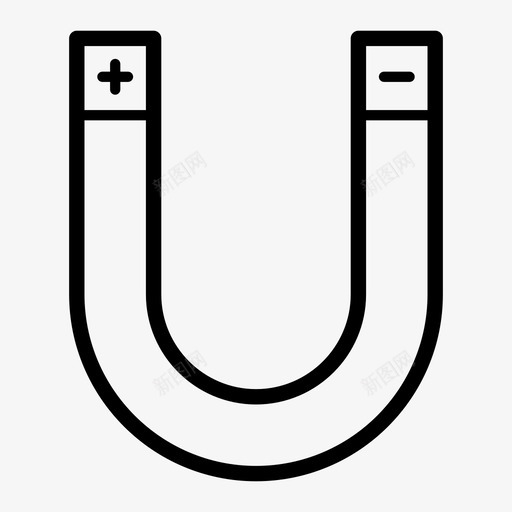 磁铁工具科学图标svg_新图网 https://ixintu.com 吸引 学校 实验室 工具 教育 教育科学 物理 玩具 磁铁 科学 金属