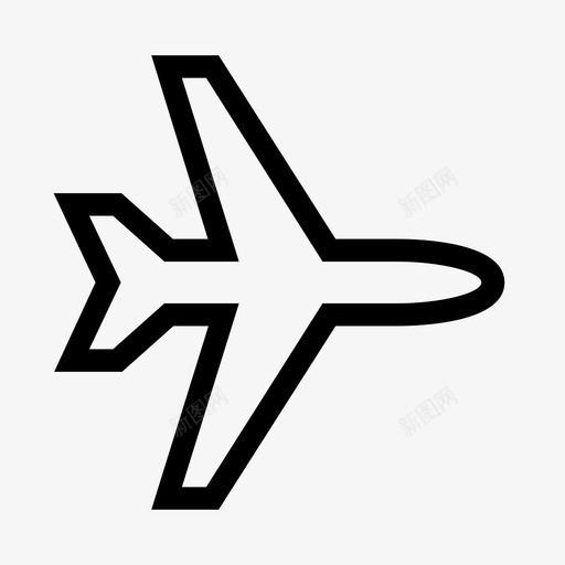 飞机目的地飞行图标svg_新图网 https://ixintu.com 旅行 目的地 着陆 空中管制员 起飞 飞机 飞行