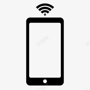 手机wifi智能手机手机网络图标图标