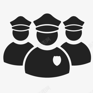 警察部队毛德林集团图标图标