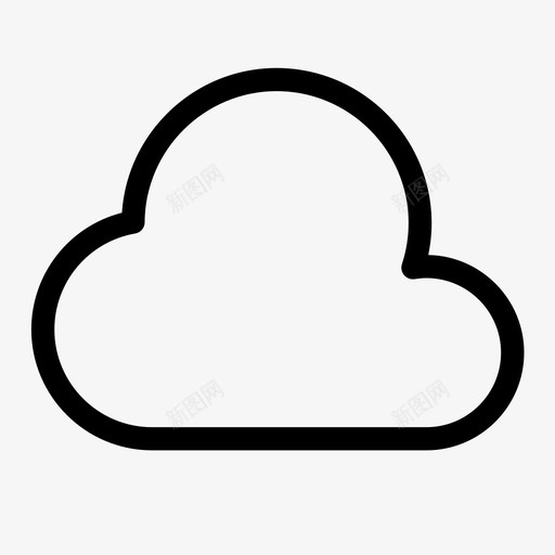 云数据薄雾图标svg_新图网 https://ixintu.com 云 互联网 天气 天空 数据 粒子 蒸汽 薄雾 雨