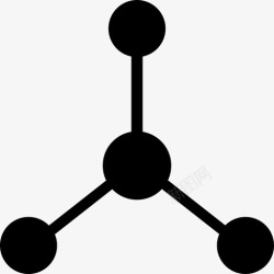 分子结合脱离化学结构结合学习图标高清图片