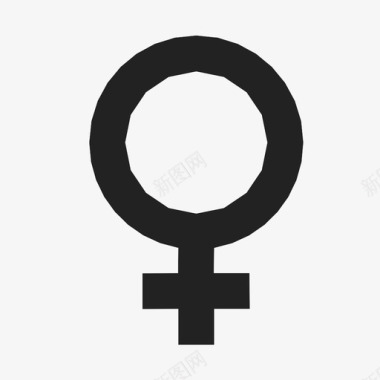 女性分析性别图标图标