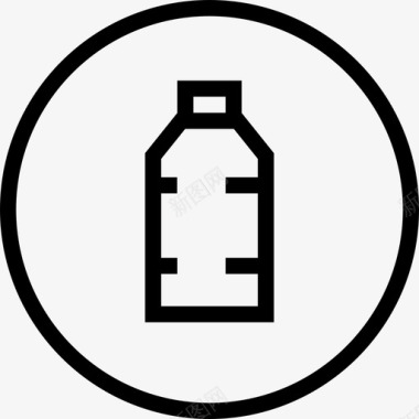 瓶子运动展示品图标图标