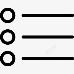 LINE符号项目符号列表排序饼图图标高清图片