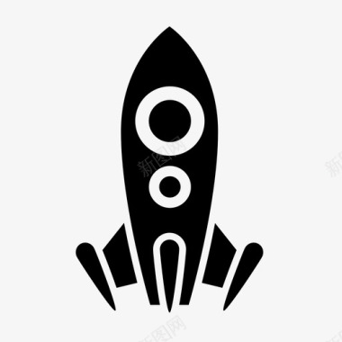 火箭引擎图像图标图标