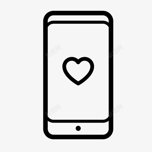 移动心脏显示件对象图标svg_新图网 https://ixintu.com 事件 匹配 对象 应用程序 文章 显示件 智能手机 材料 爱情 移动心脏 项目