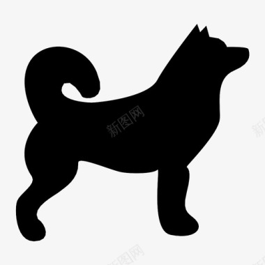 犬科动物图标图标