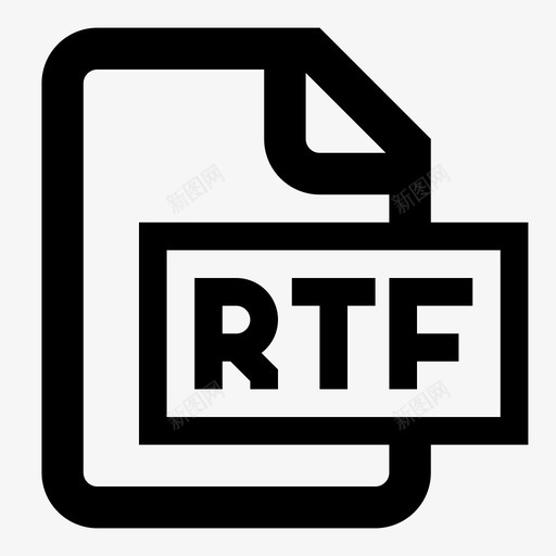 rtf文件减法信号图标svg_新图网 https://ixintu.com rtf文件 信号 减法 删除 富文本格式 指示 文件扩展名 文件类型 文本文件 转发