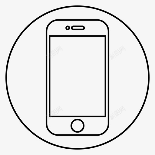 白色iphone白色iphone智能手机apple图标svg_新图网 https://ixintu.com 白色iphone 白色iphone智能手机apple