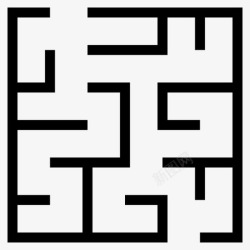 蛋糕终点迷宫迷宫路径maudlin图标高清图片