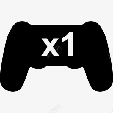 游戏控制一人界面符号视频游戏图标图标