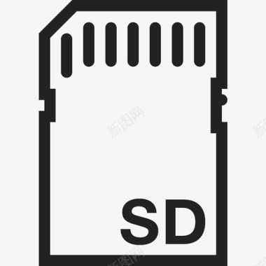 sd卡保存保护图标图标