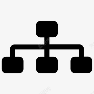 层次排序组织图标图标