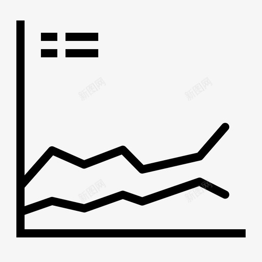 线图数据点统计图标svg_新图网 https://ixintu.com 业务 信息表 分析 周期性 商业金融 图表 增长 数据点 线图 统计 视觉辅助 预测