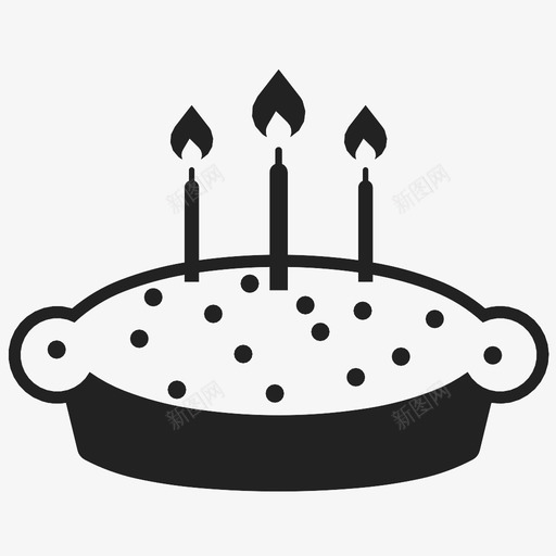 生日蛋糕洒礼物图标svg_新图网 https://ixintu.com 卡片 快乐 愿望 洒 生日蛋糕 礼物 糖果 聚会