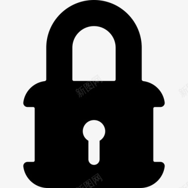 锁安全商务包图标图标